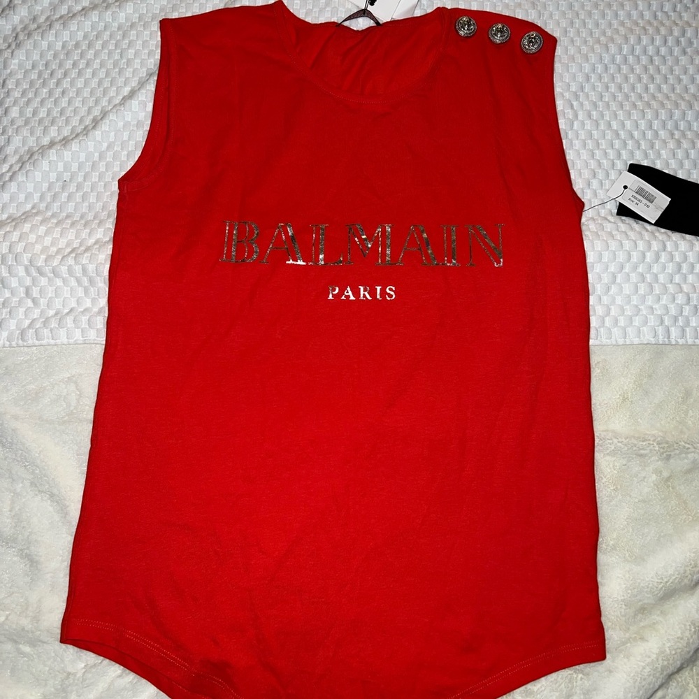 Balmain Red Top